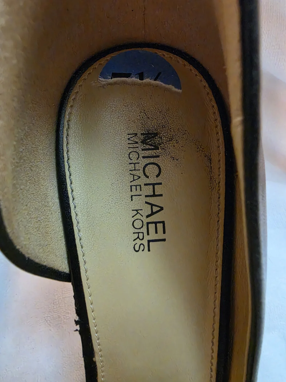 MICHAEL Michael Kors Black Pointed-Toe Leather Stiletto Pumps